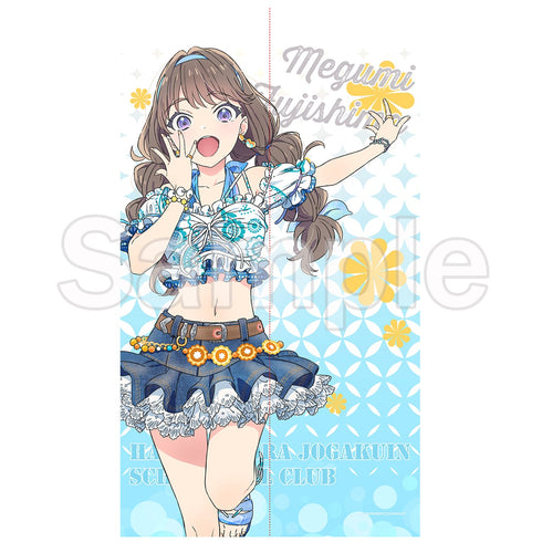 『ラブライブ!蓮ノ空女学院スクールアイドルクラブ』マルチタペストリーのれん【夏めきペイン】 藤島 慈